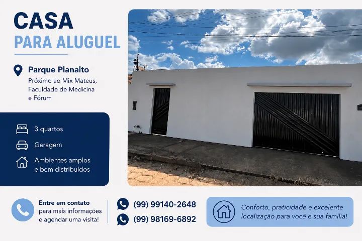 Casa 3 quartos