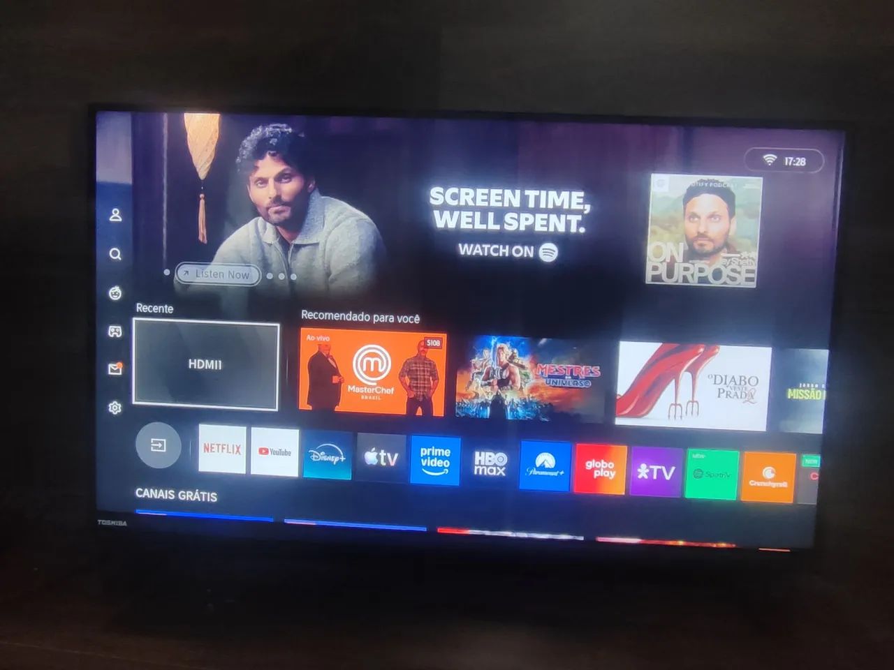 Smart Tv Toshiba 32 polegadas NOVISSIMA - Foto 4