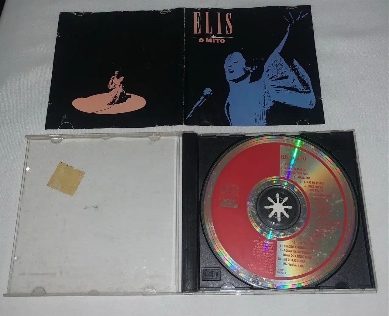 Cd Elis O Mito estado da mídia  impecável  - Foto 2