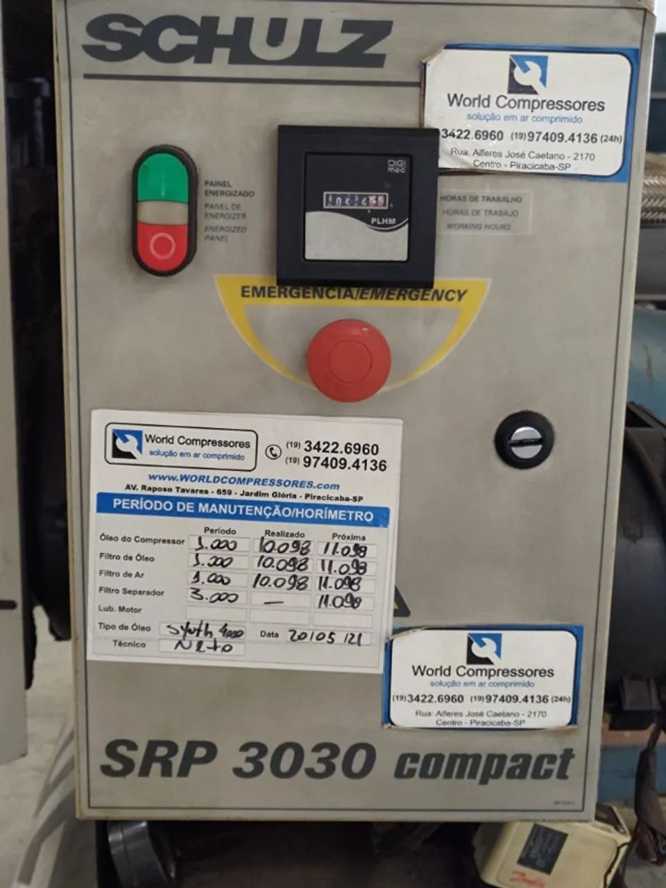 Compressor de ar SCHULZ SRP 3030 30HP