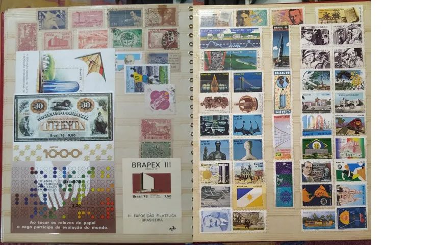 Album e Selos Brasileiros - Foto 4