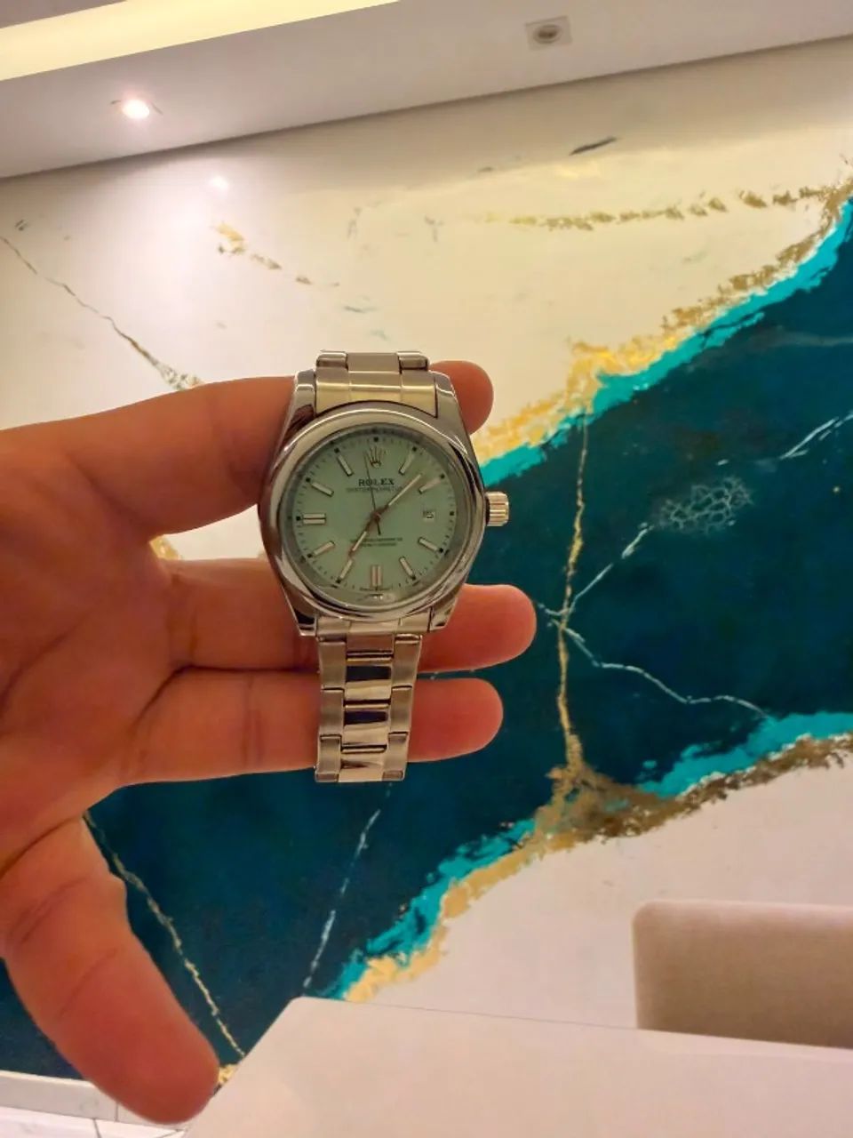 Rolex  Oyster Perpetual Tiffany - Foto 4