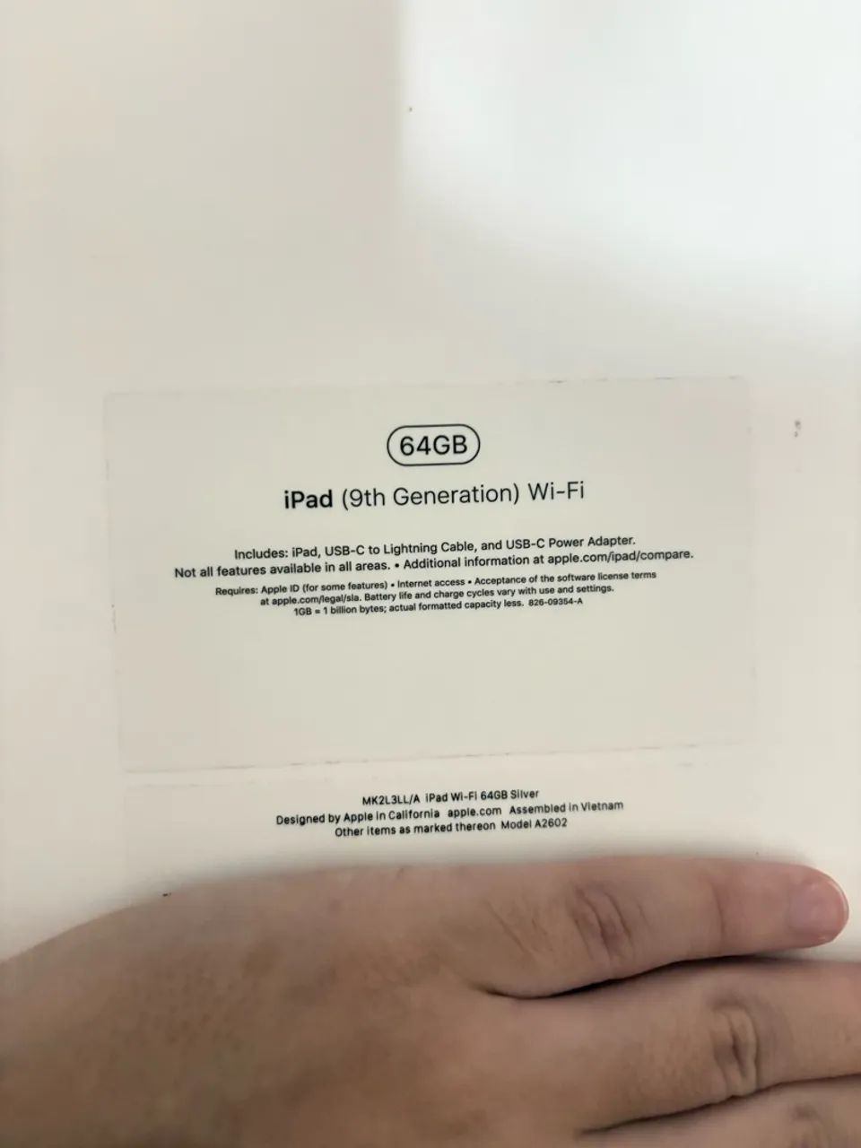 iPad 9ª Geração 64GB Wi-Fi Prata Apple  - Foto 4