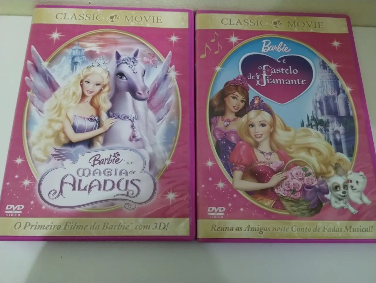 Lote com 5 DVDS originais da Barbie coleção Classic Movie. usar normalmente ou colecionar - Foto 6
