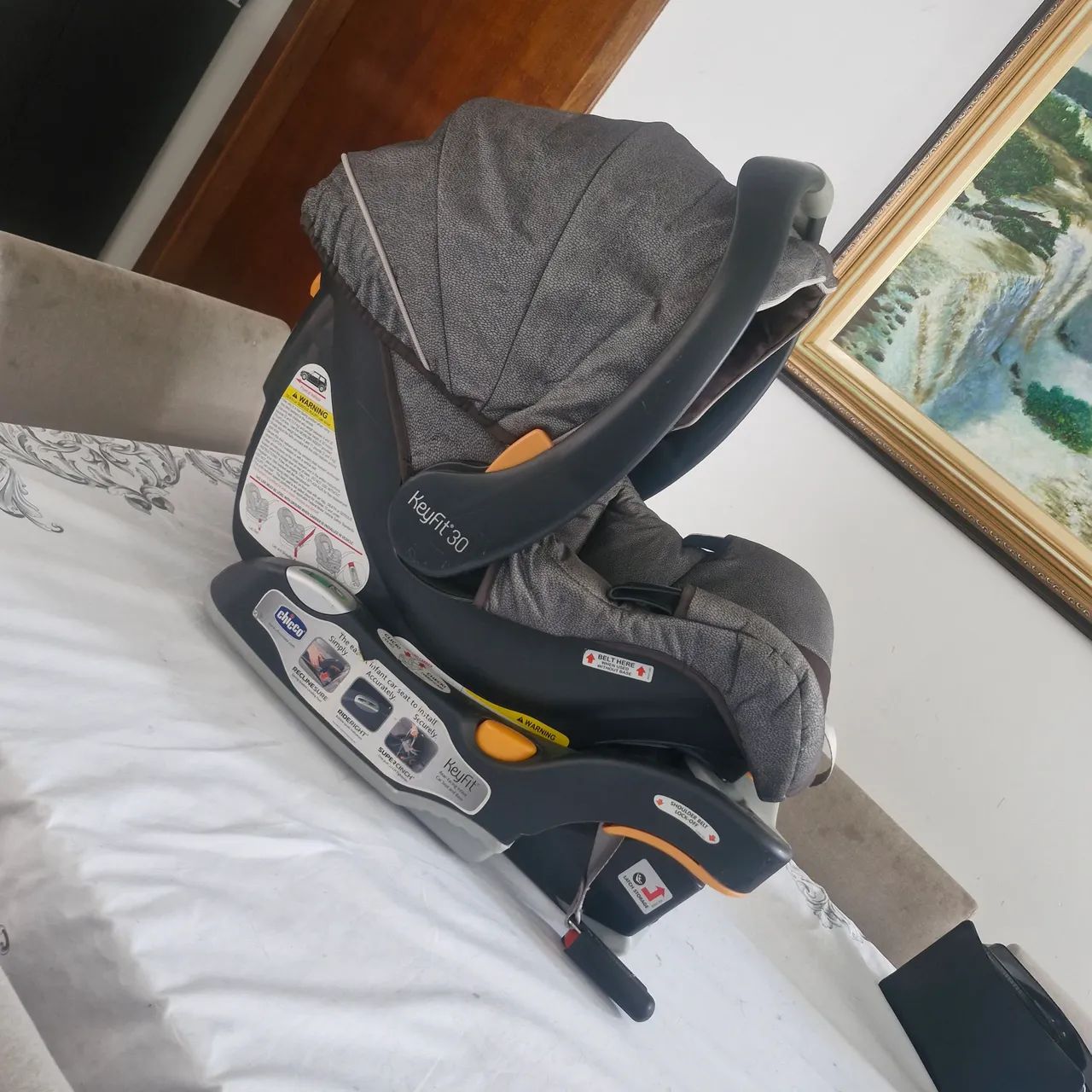 Carrinho,  Bebê  Conforto KeyFit 30 + Base Carro CHICCO - Foto 4