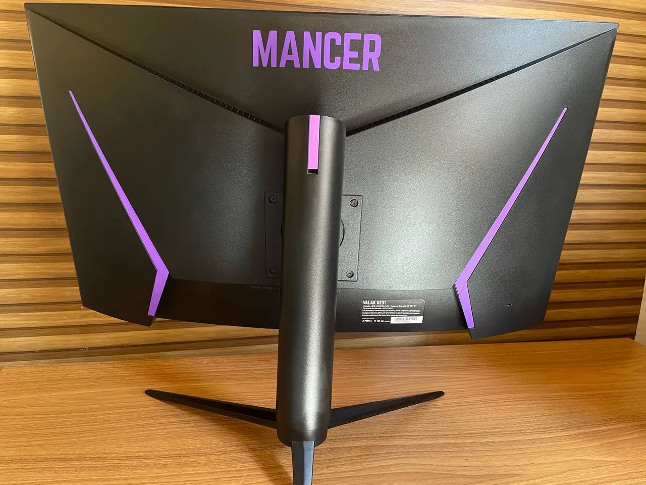 MONITOR GAMER VALAK TOP DE LINHA, CURVO, 31.5P - Foto 5