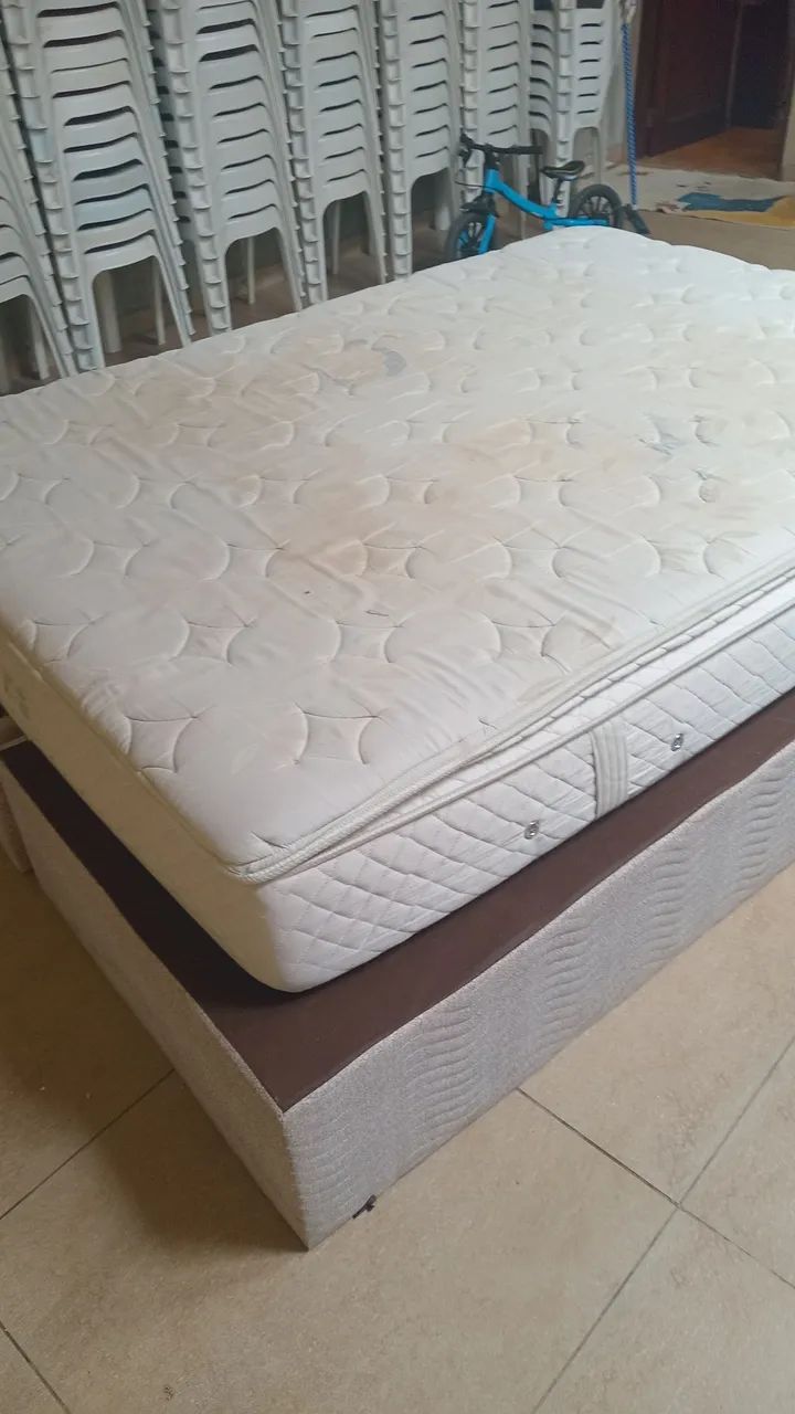 2 bases para cama  + colchão   - Foto 2