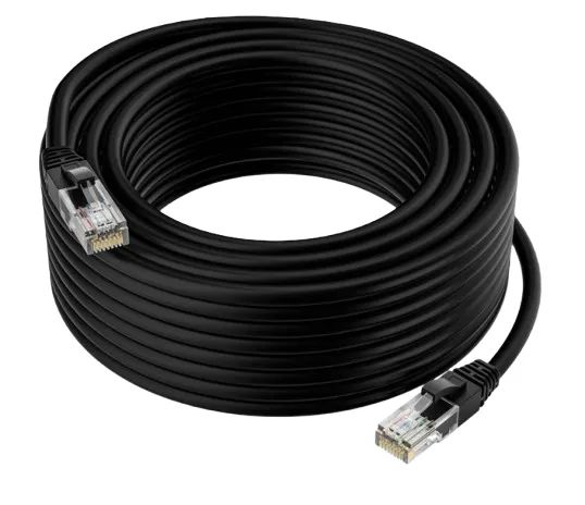 cabo de rede internet comum rj45
