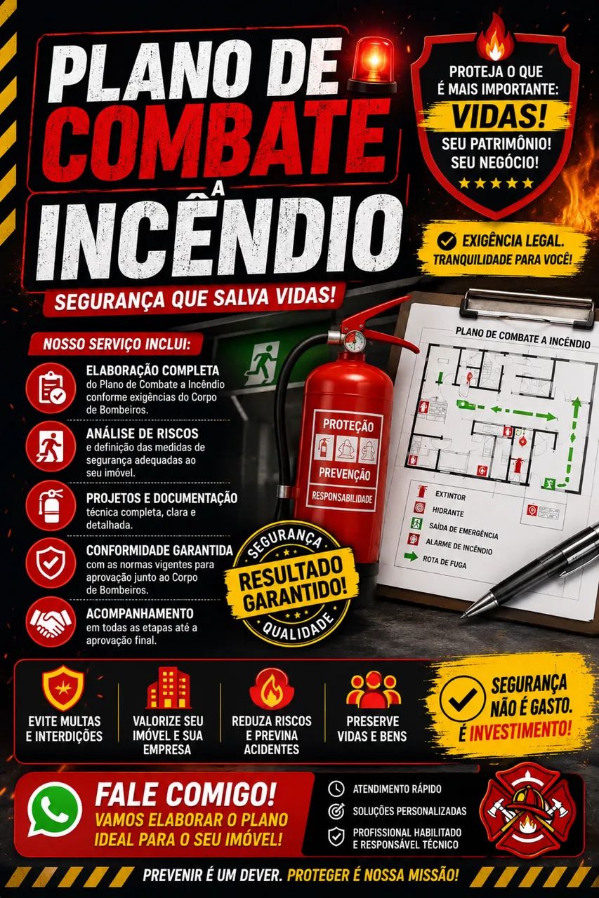 Plano de combate a incêndio 