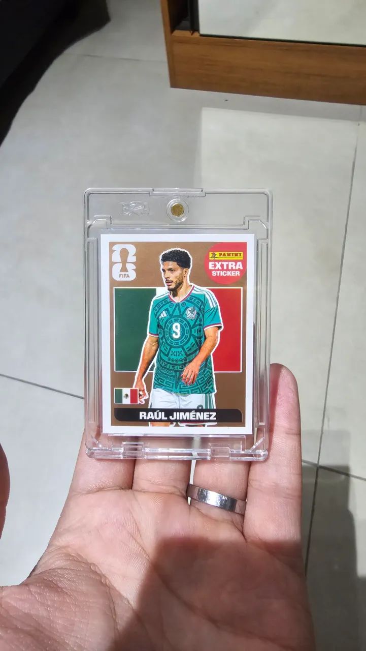 Legend Bronze Raúl Jiménez Panini Copa do Mundo 2026