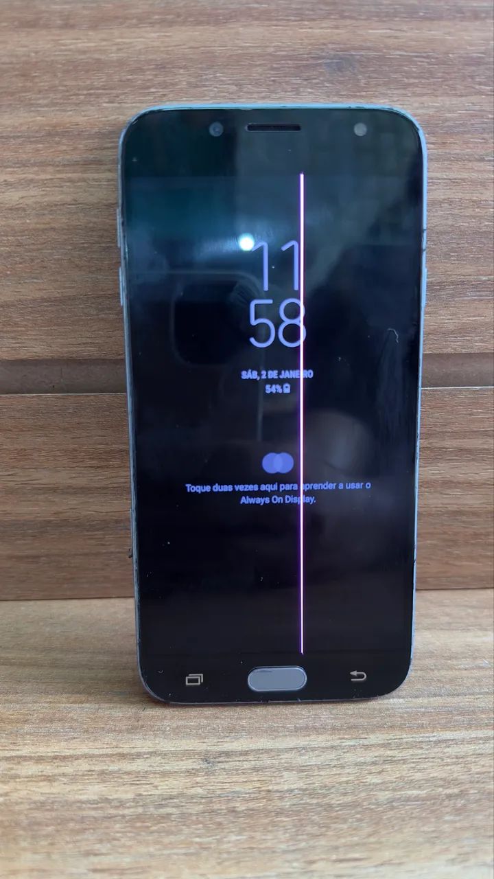 J7 pro com linha mas não interfere na usabilidade  - Foto 3