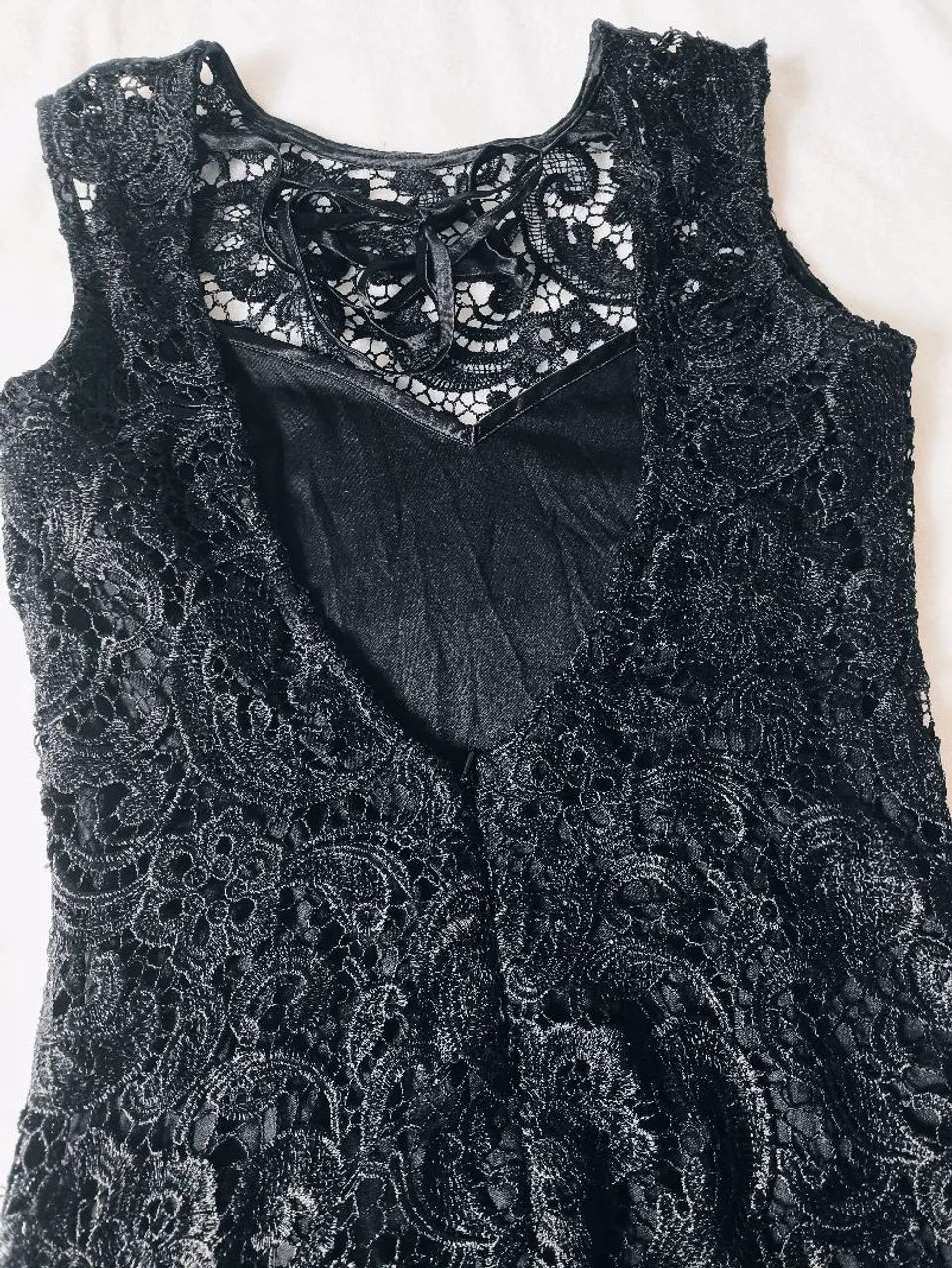 Vestido preto renda  - Foto 4