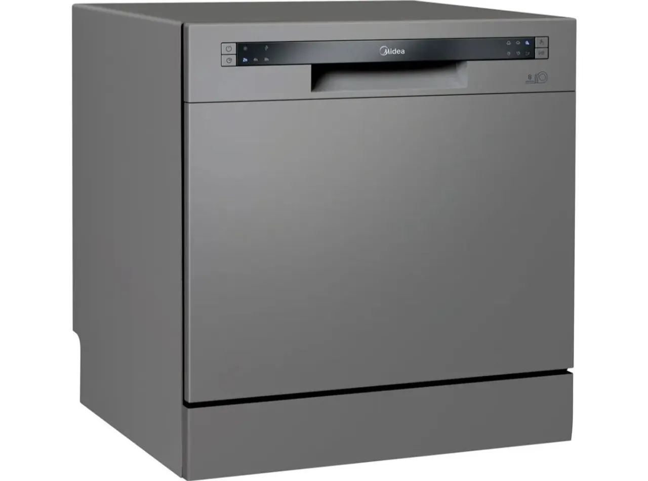 Lava Louças 8 Serviços Cinza Midea - 110V