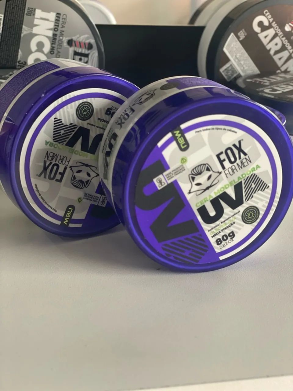 Cera modeladora Capilar Uva Fox For Men 80g