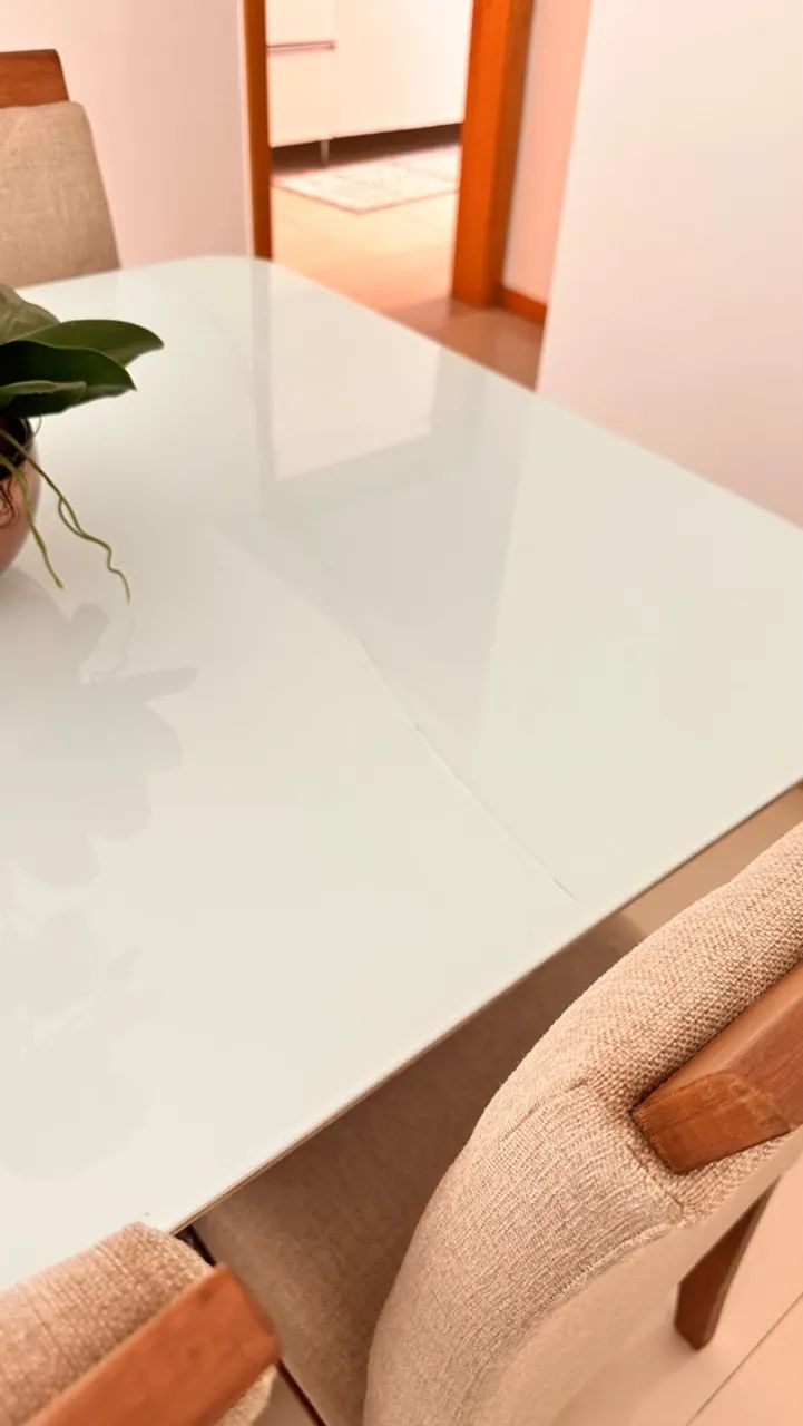 Conjunto mesa (1,20 X 90)  com 4 cadeiras  - Foto 5