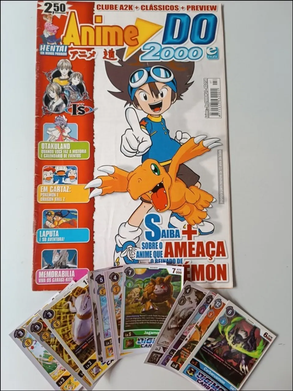 Album digimon TCG 800 cartas variadas novas - Hobbies e coleções