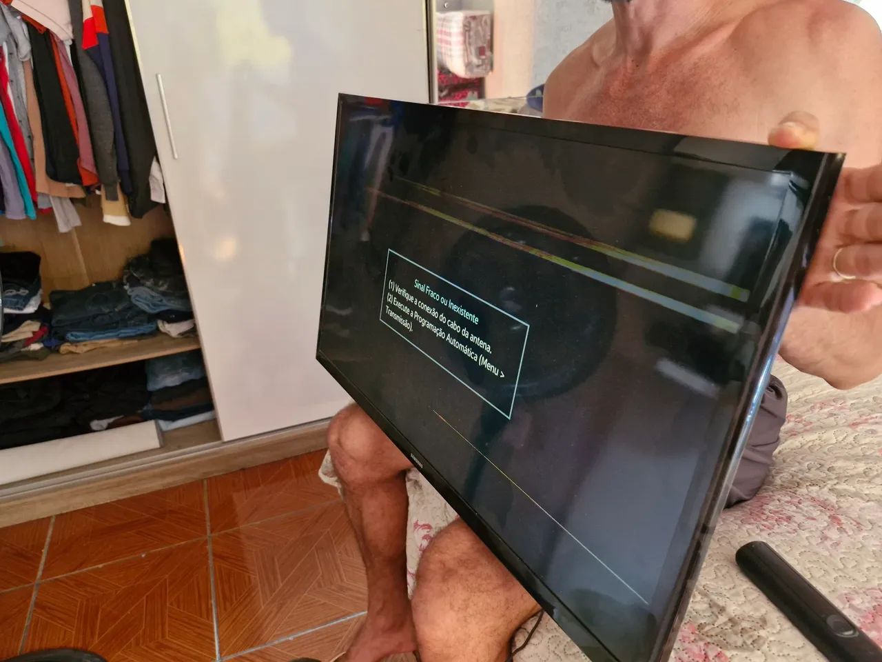 Smartv sansung para retirada de peças  - Foto 2
