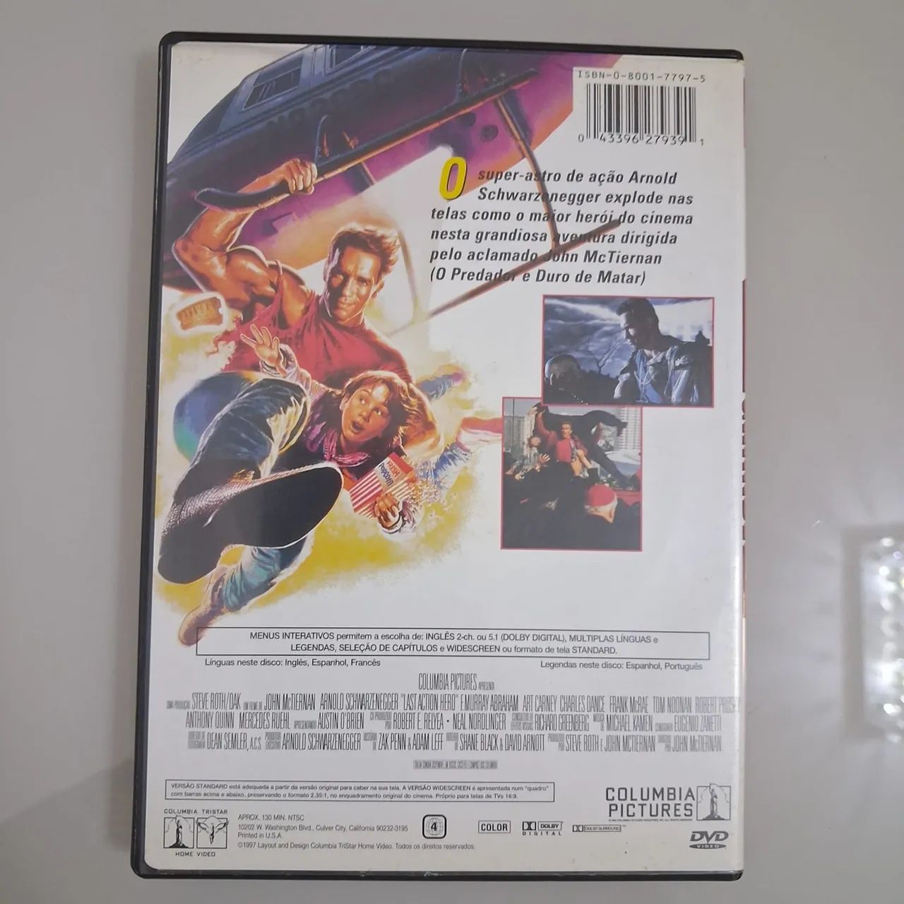 DVD O Útimo Grande Herói - Original editora - Foto 3