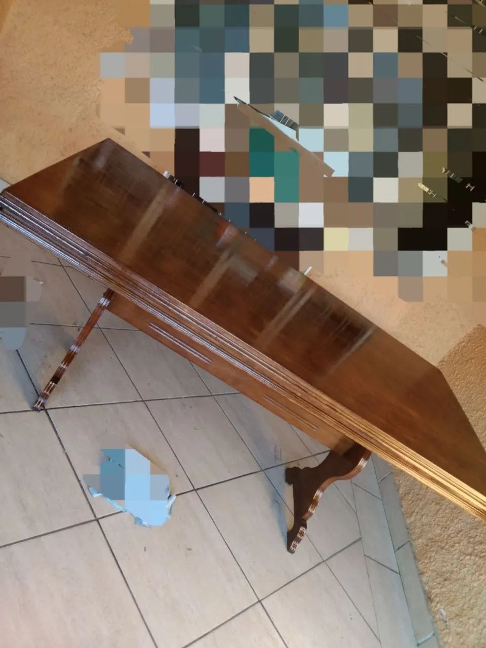 Mesa de jantar super nova / completamente de graça  - Foto 3