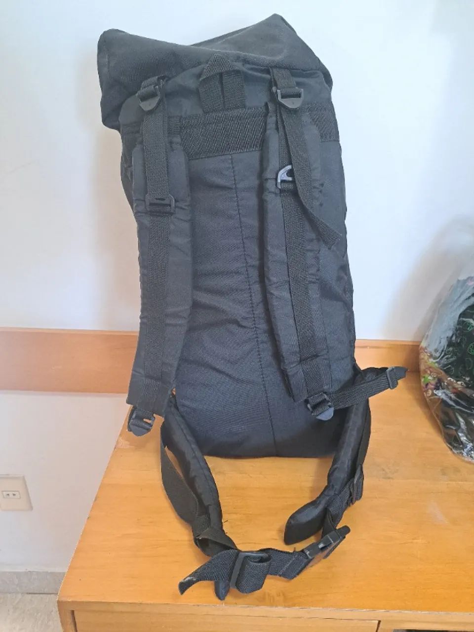 Mochila Cargueira 50 litros Trilhas e Rumos + Saco Estanque 20 litros de brinde - Foto 3