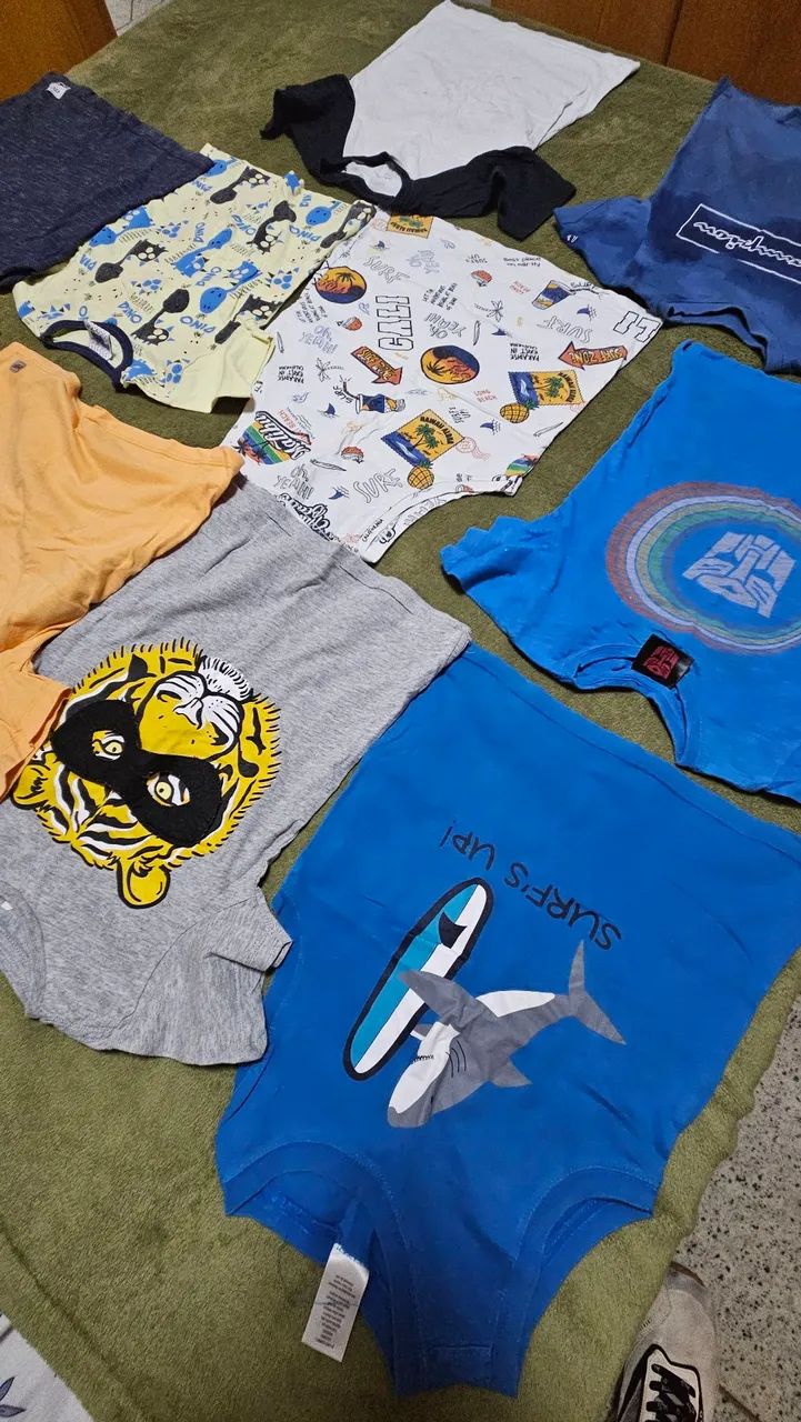 Camisa infantil 3/4 anos - Foto 4