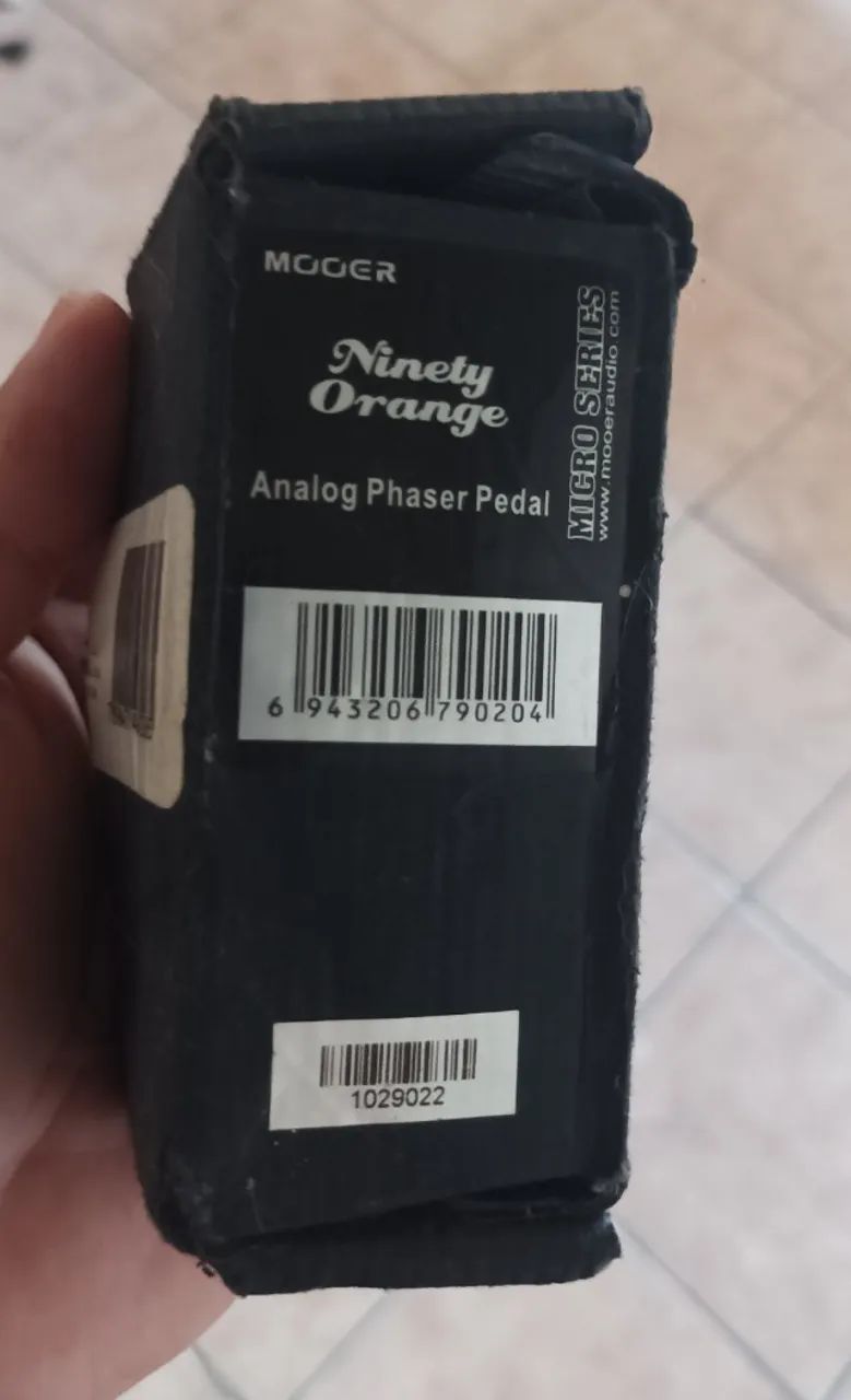 Pedal Phaser Analog Mooer Ninety Orange (Venda/Troca)  - Foto 2