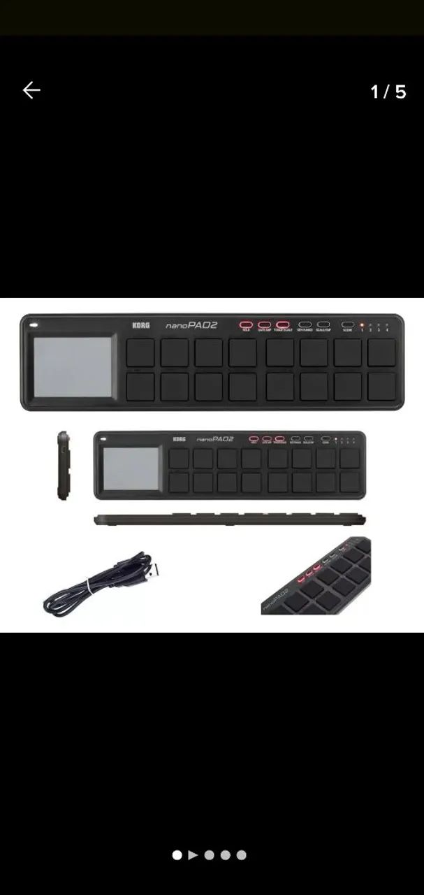 Controlador Midi Korg Nanopad 2