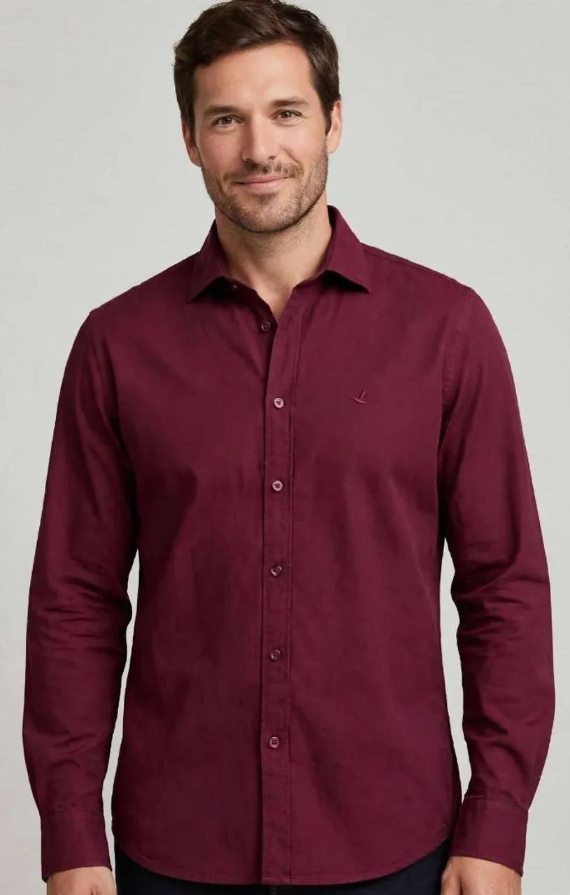 Camisa Social Original Brooksfield P/M - Foto 3