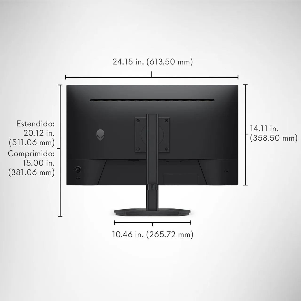 Monitor Gamer Alienware 27" polegadas, QHD, 280 Hz, IPS, AW2726DL lacrado - Foto 3