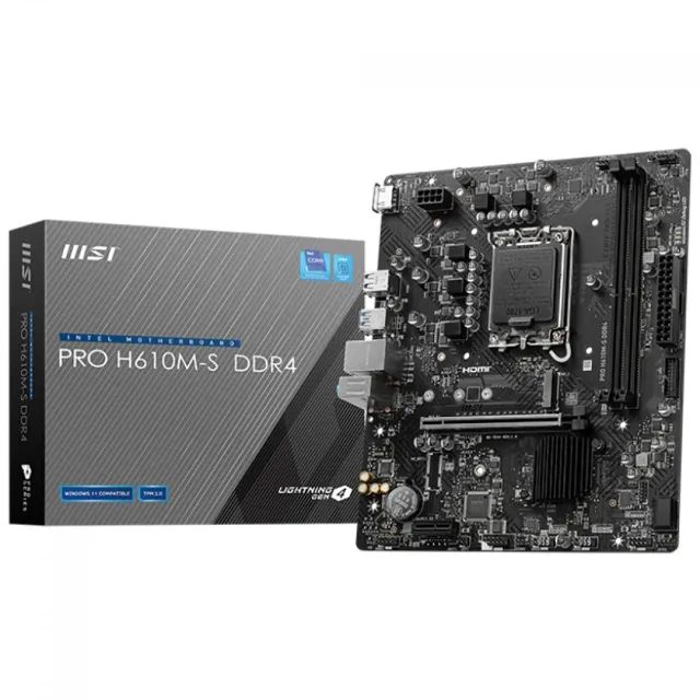 i5 14400F + MSI Pro H610M-G Kit Inte - Foto 2