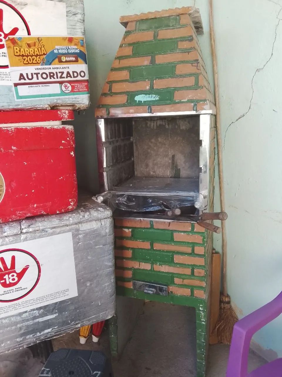 Churrasqueira pra vender 