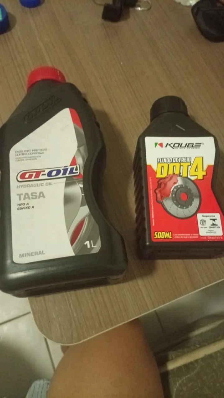 Vendo fluído carro