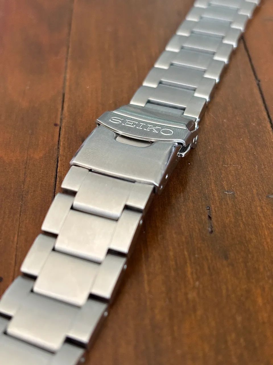 Bracelete de aço original SEIKO 20mm para modelos SRPE - Foto 5