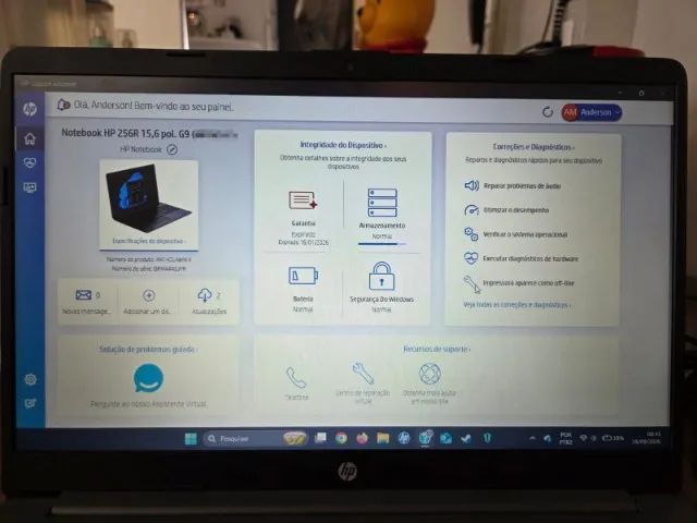 Notebook HP 256R G9 Core i3 13ª Geração - AN1A2LA - Foto 2