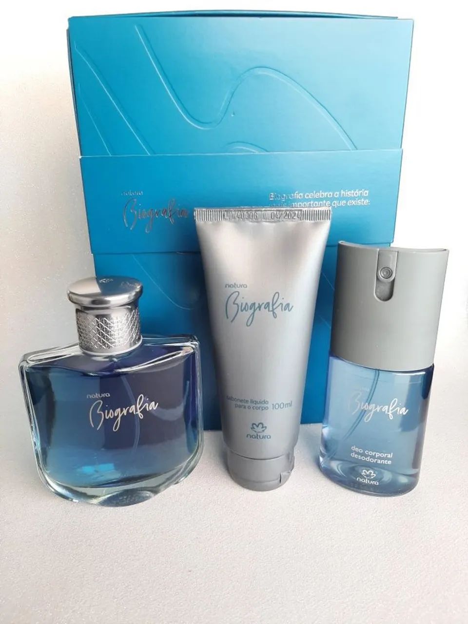 KIT BIOGRAFIA TRADICIONAL MASCULINO 