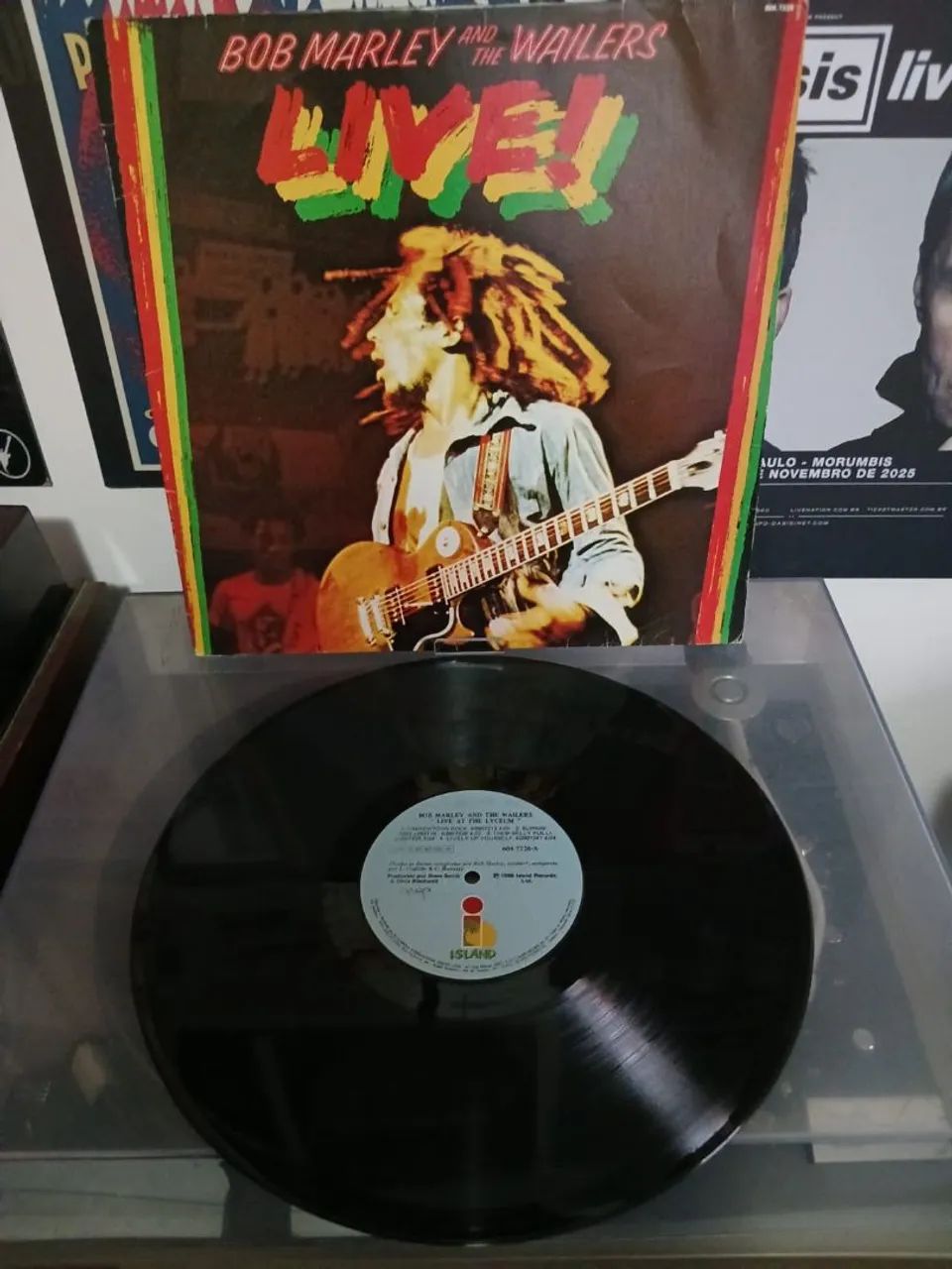 Vinil LP Bob Marley Live 