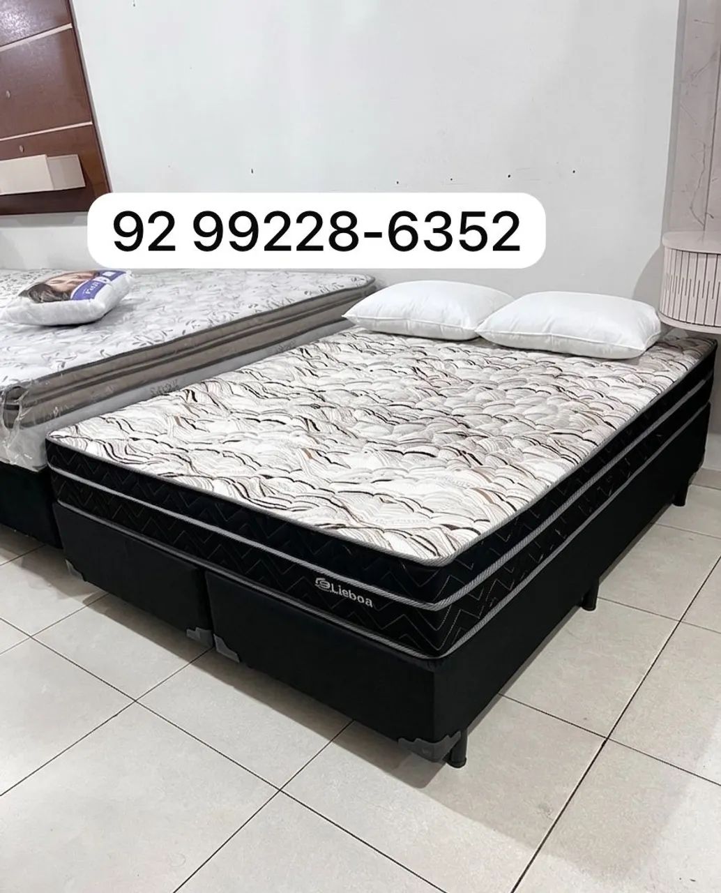 Cama queen Molas ensacadas 