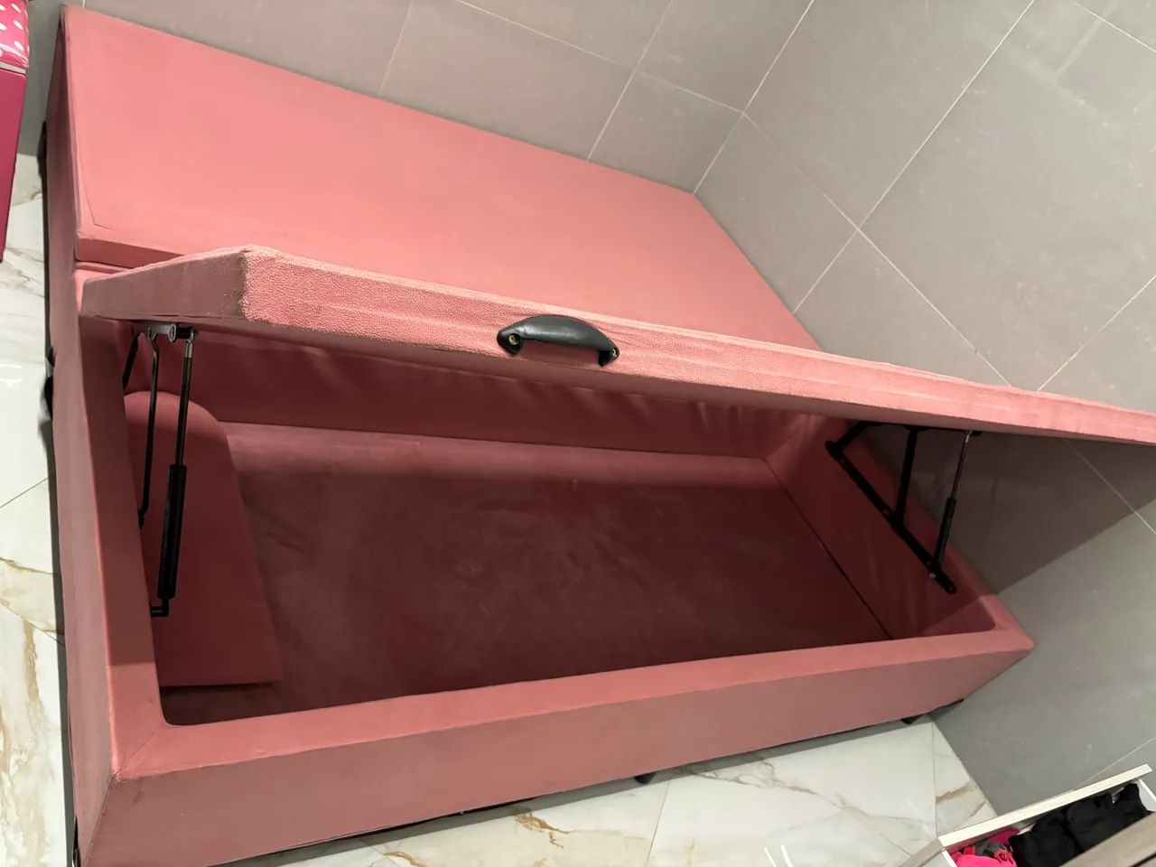 Cama box baú rosé  - Foto 4