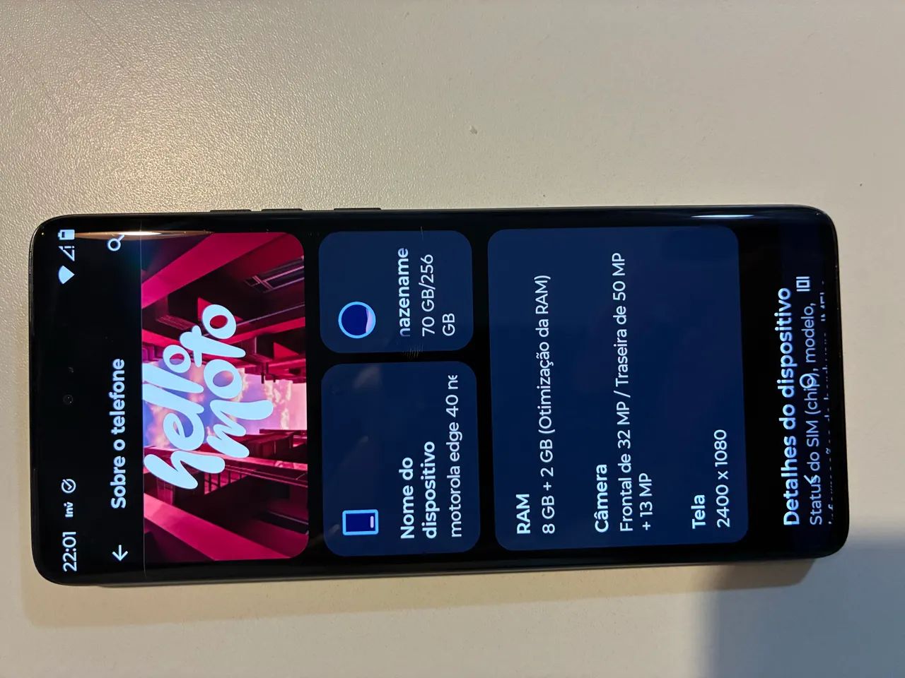 Smartphone Moto Edge40 Neo - Foto 2