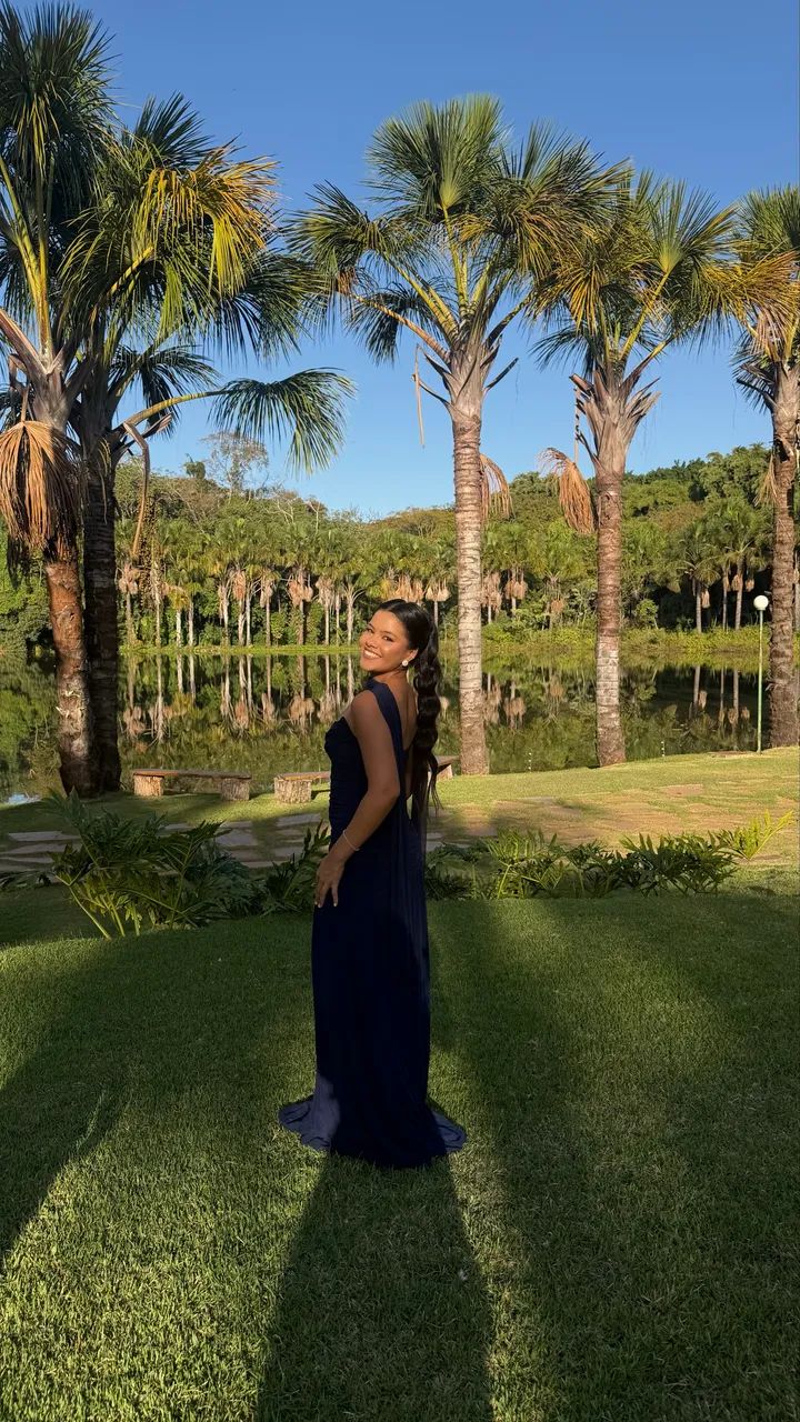 Vestido longo para casamento e eventos sociais - Foto 4