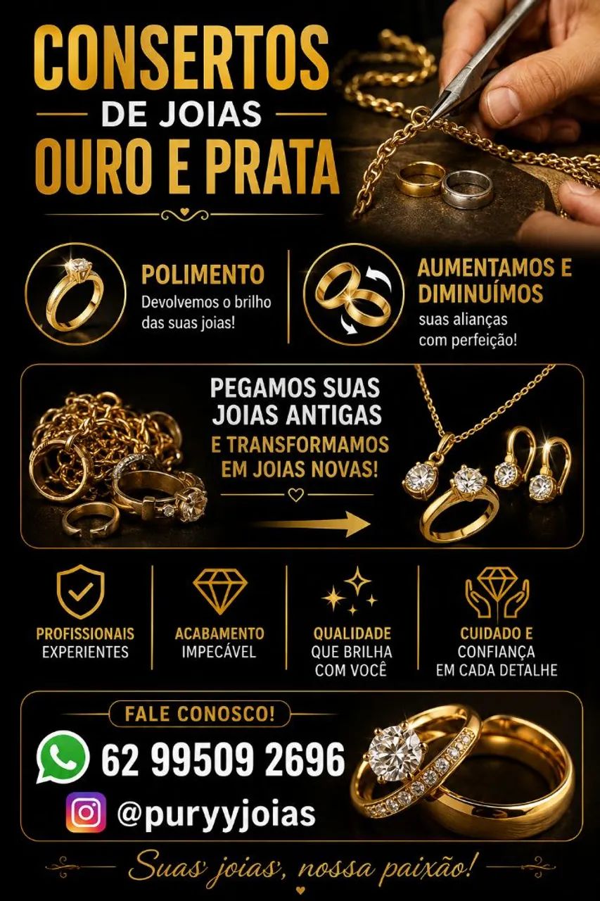 Consertos de Joias Em Geral 