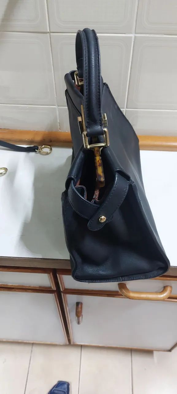 Bolsa dupe Fendi em couro legítimo  - Foto 2