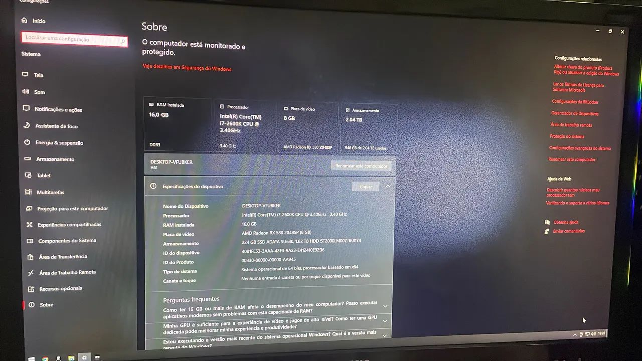SETUP GAMER COMPLETO - Foto 4