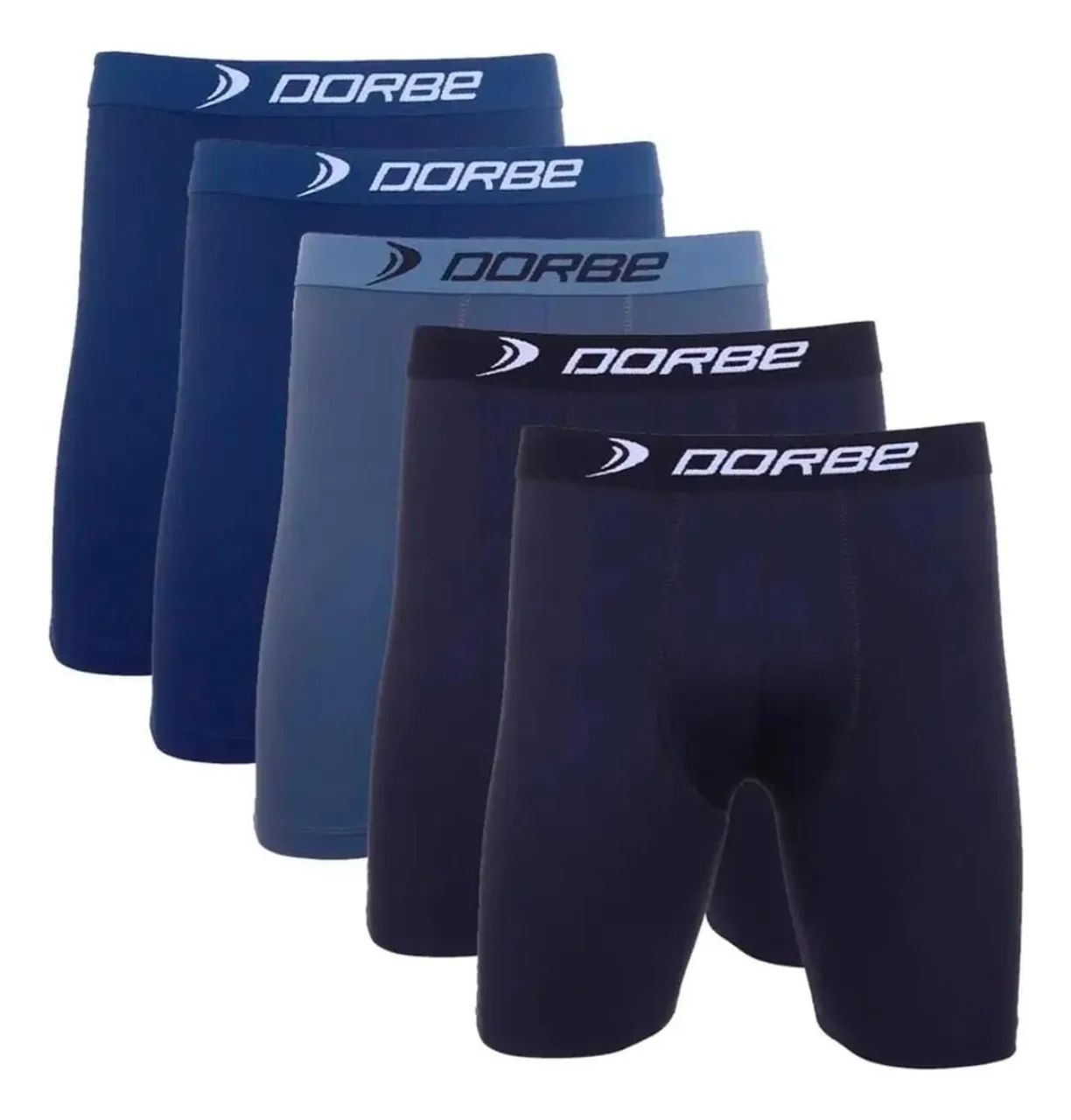 Kit 5 Cuecas Long Leg Algodão 