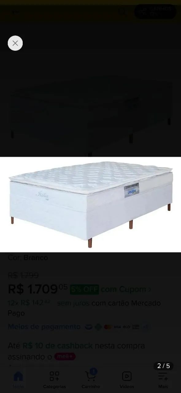 Cama Box Casal Premium