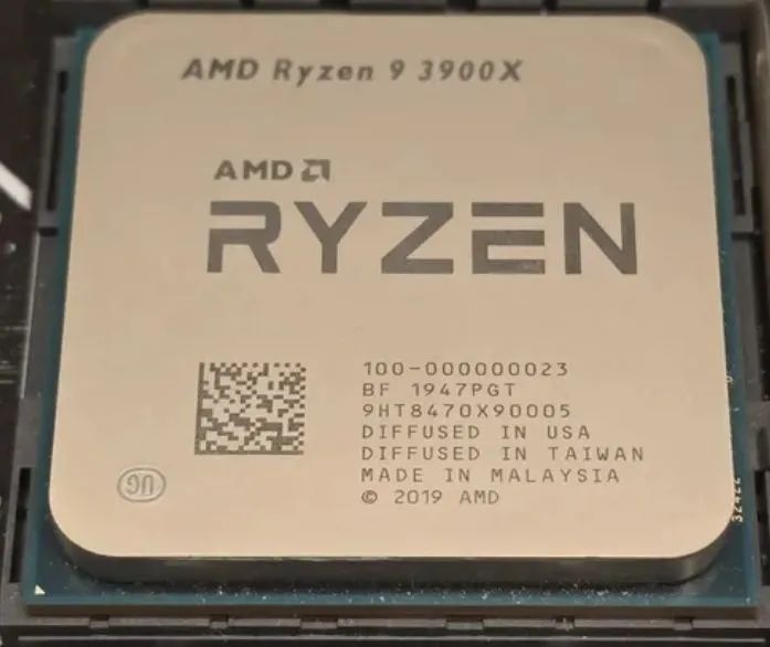 Ryzen 9 3900x Am4-Apenas processador 12 núcleoss - Peças de