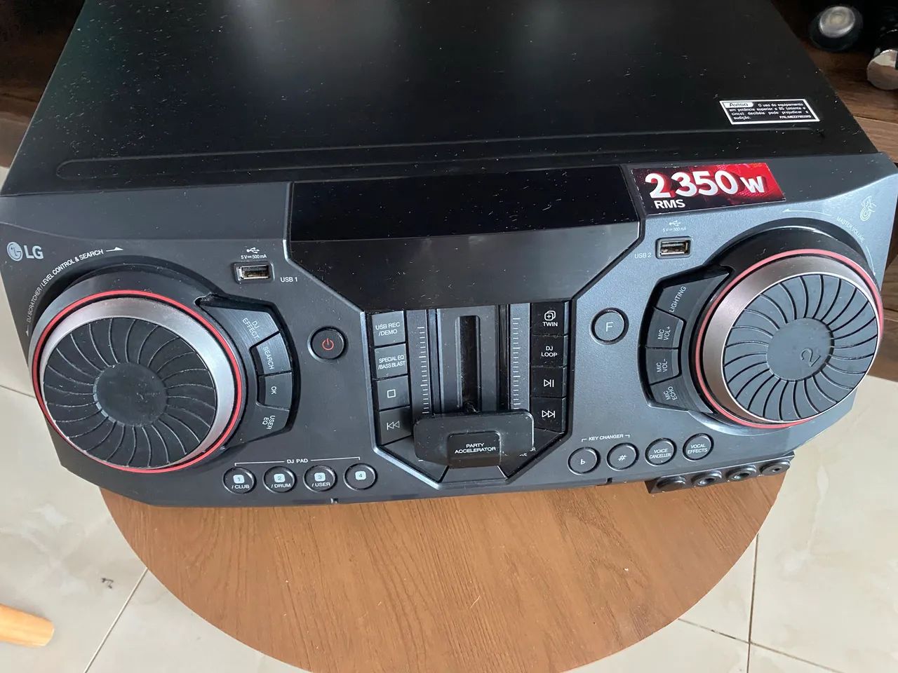 Som mini system LG novíssimo  - Foto 4