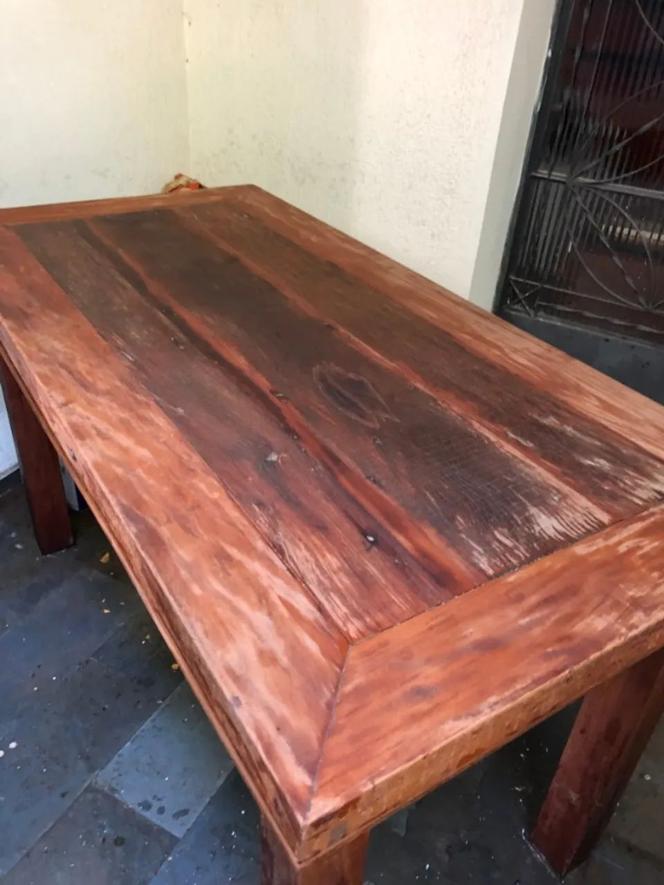 Mesa em Madeira de Demolição - Foto 4