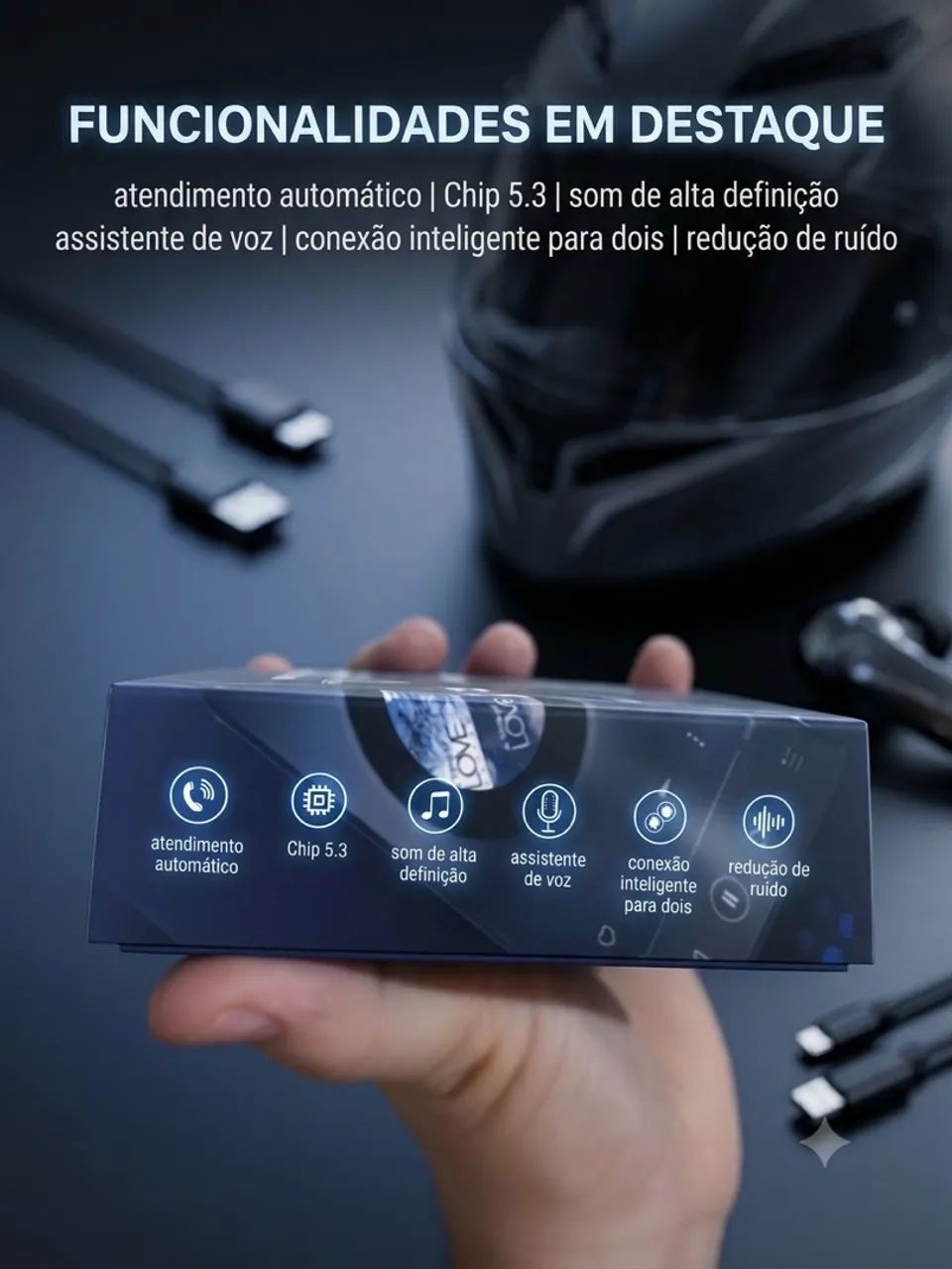 Fone para Capacete  - Foto 2