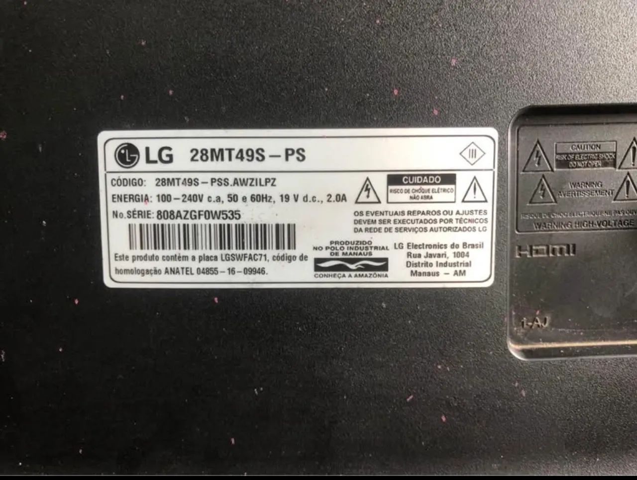 Vendo TV LG 32 polegadas - Foto 4